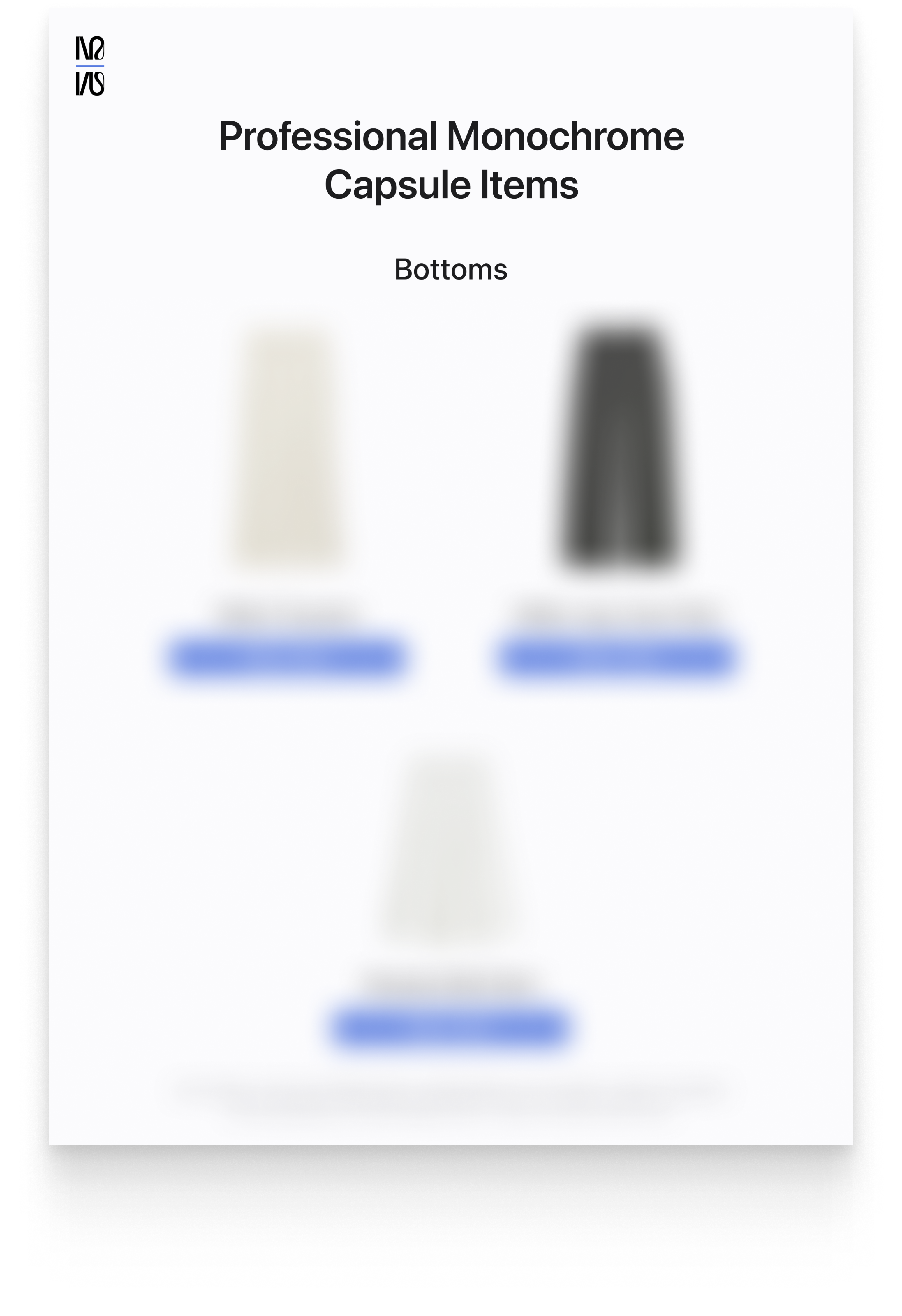 Professional Monochrome Special Expansion Capsule