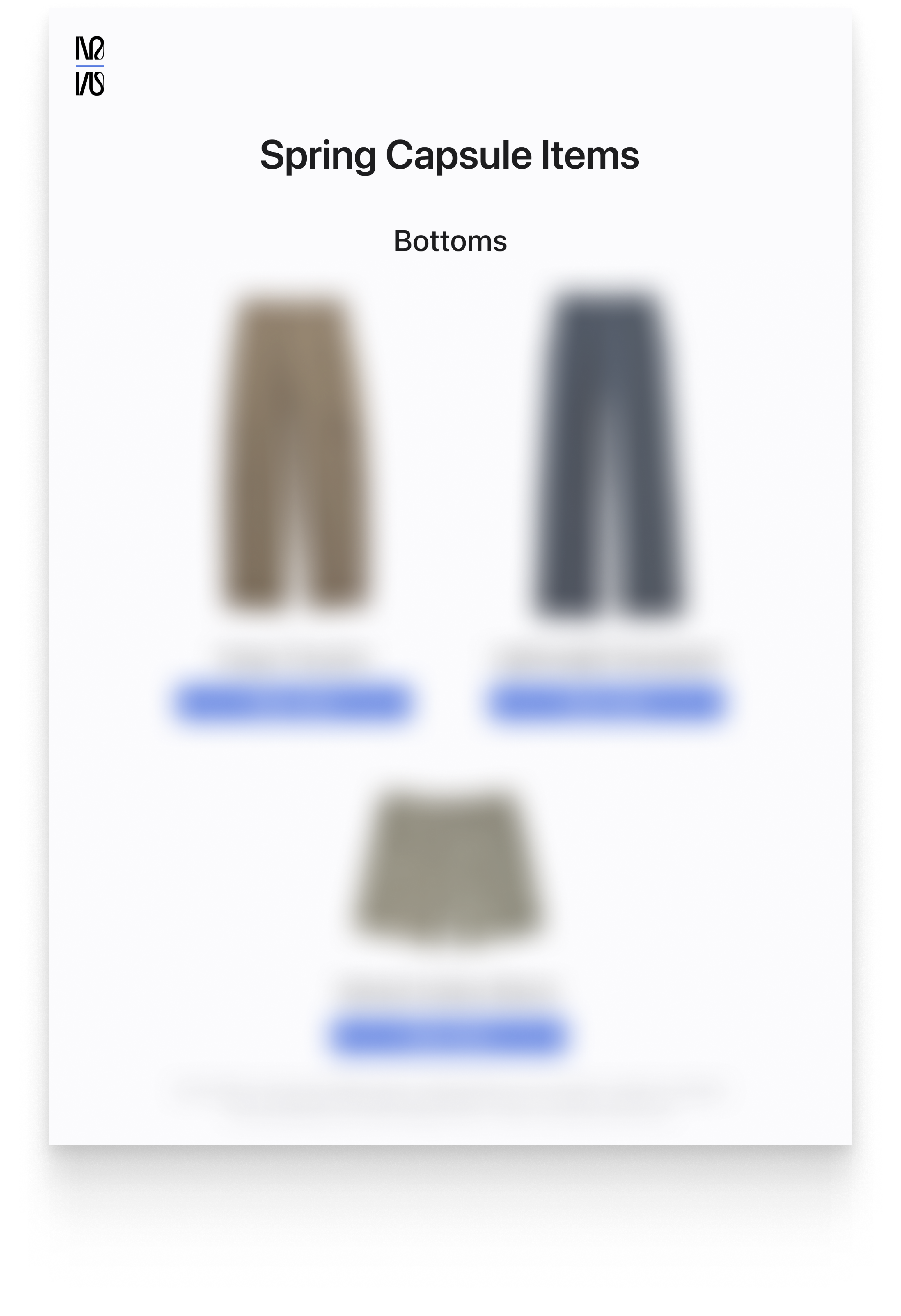 Spring Expansion Capsule 2026 (Modern Casual)