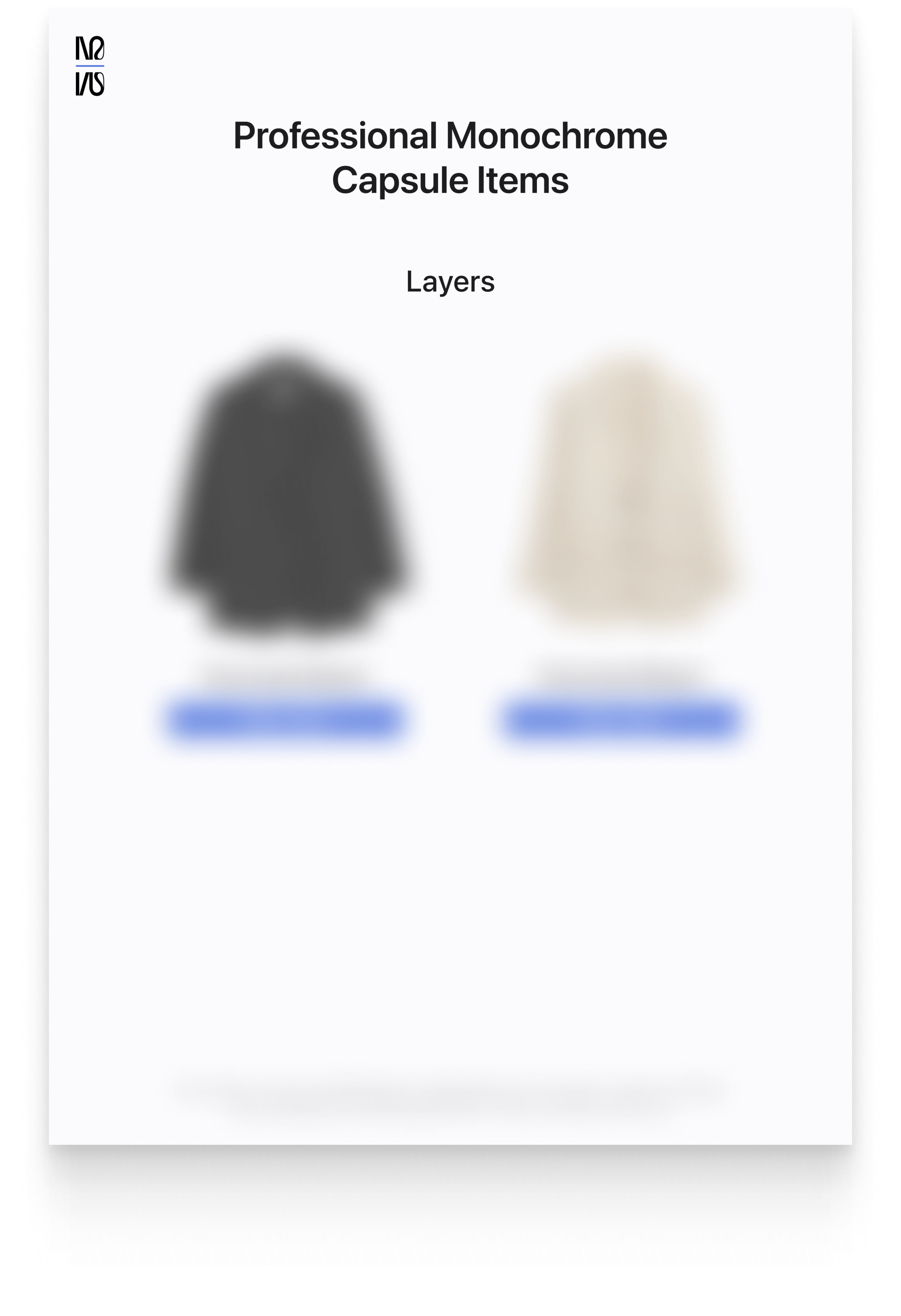 Professional Monochrome Special Expansion Capsule