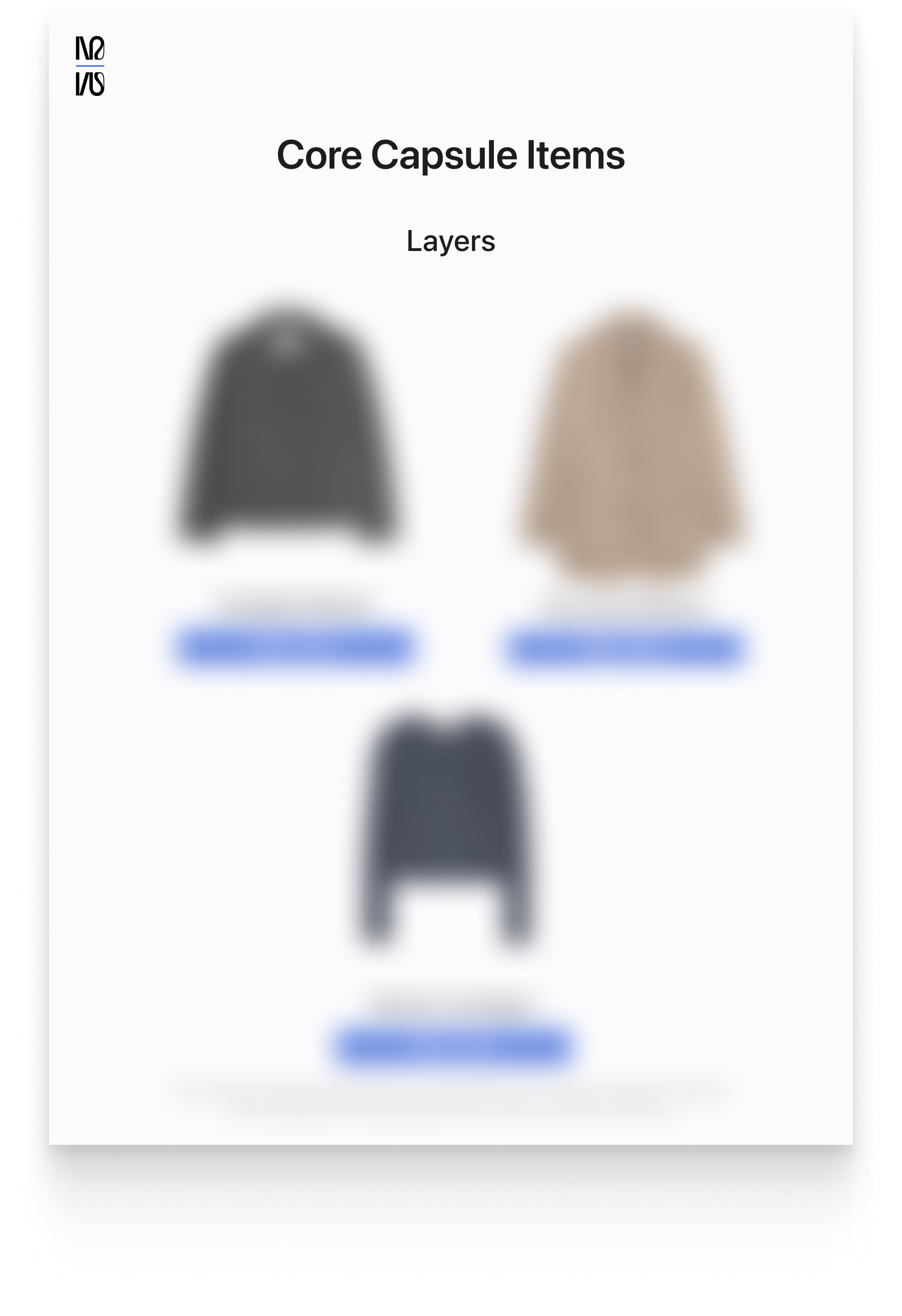 Year-Round Core Capsule 2026 (Timeless Classic)