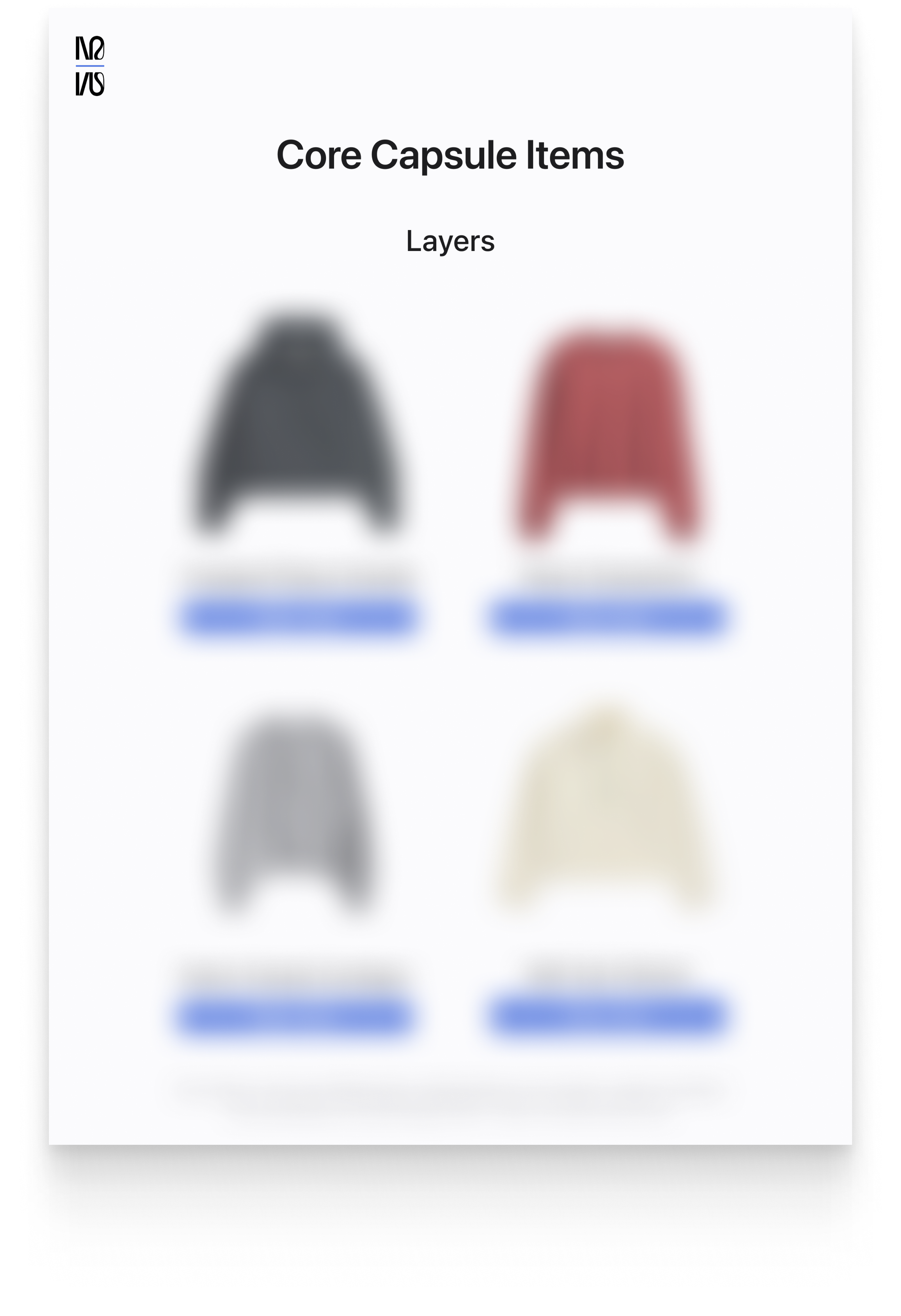 Year-Round Core Capsule 2026 (Modern Casual)