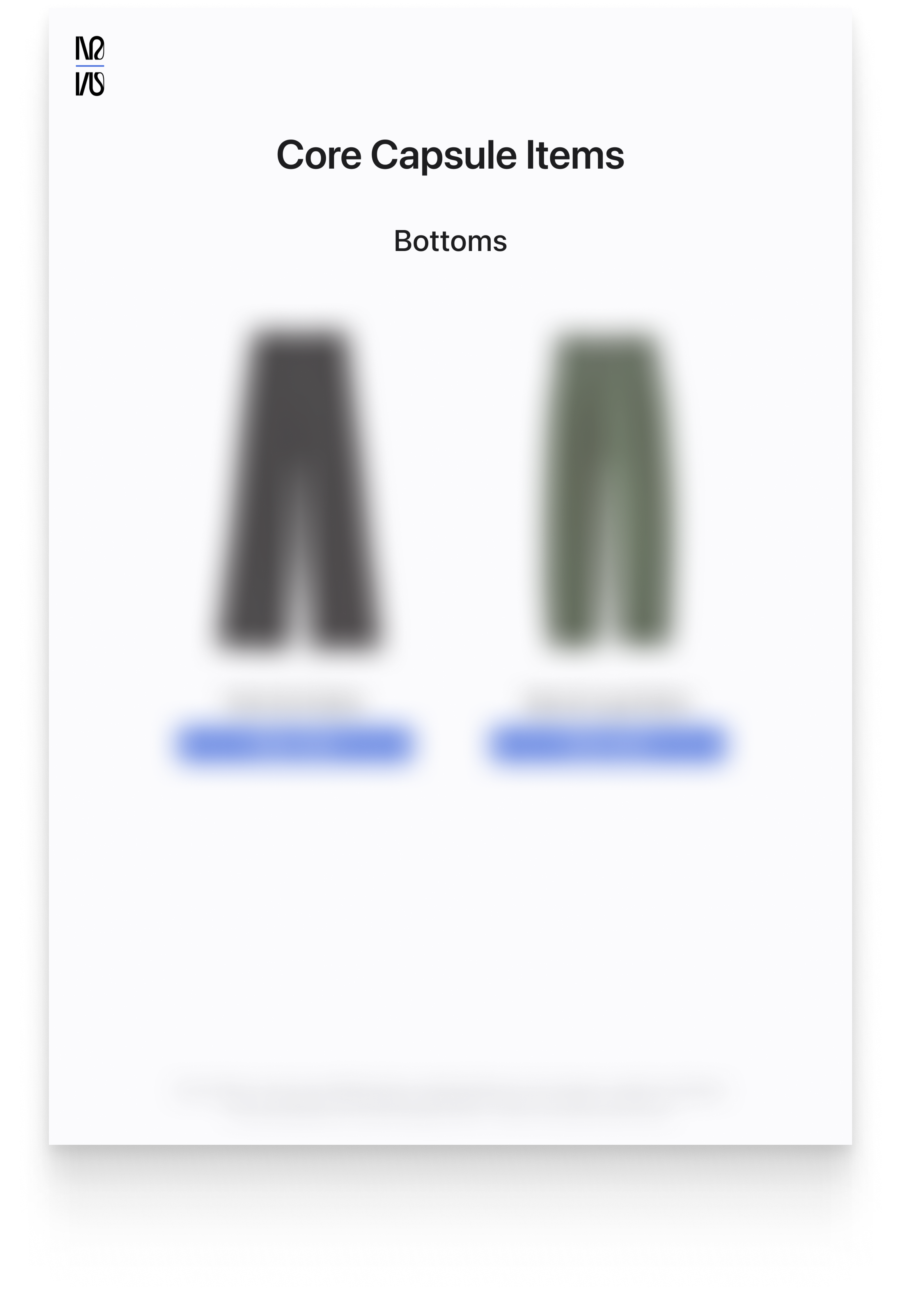 Year-Round Core Capsule 2026 (Modern Casual)