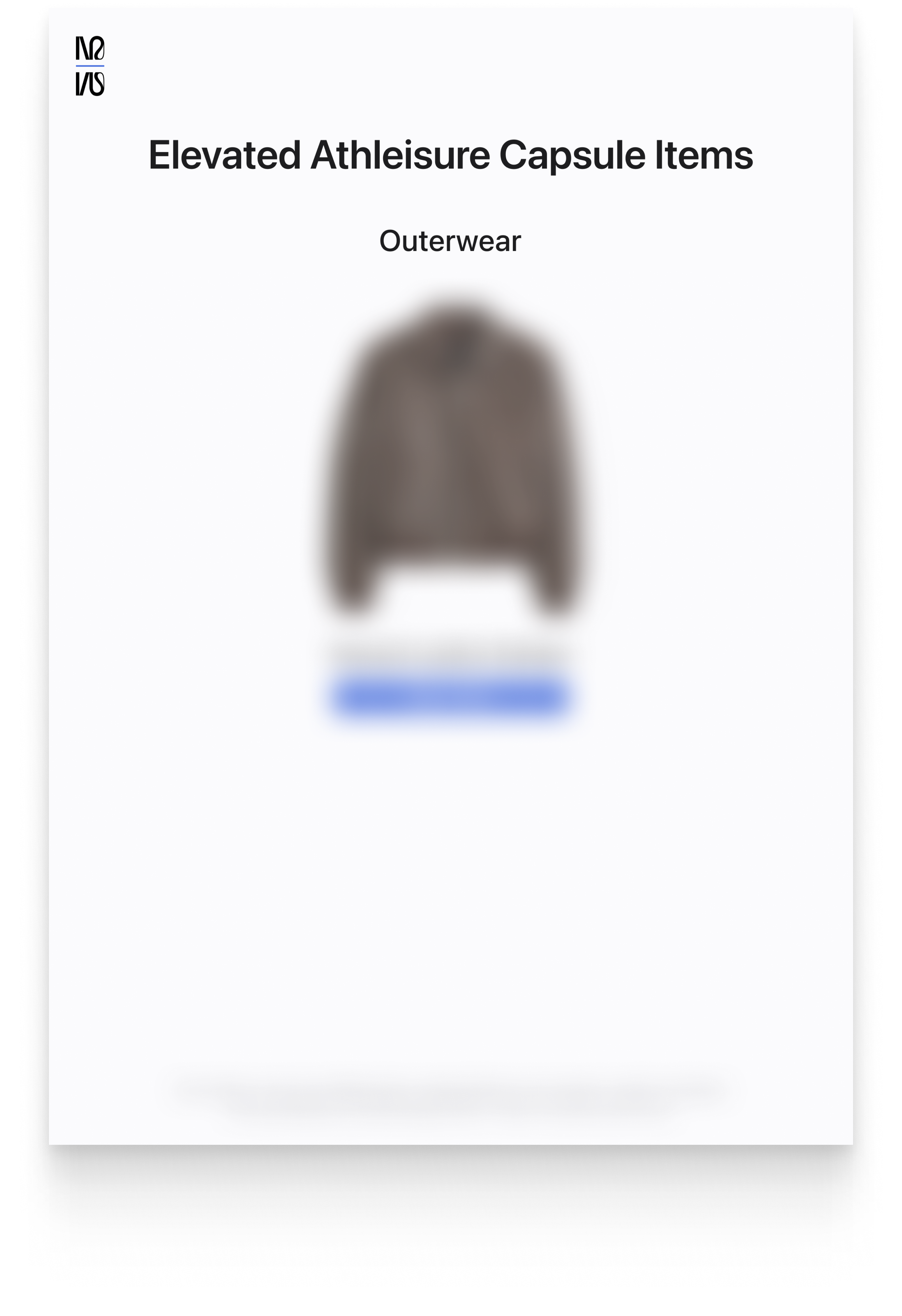 Elevated Athleisure Special Expansion Capsule