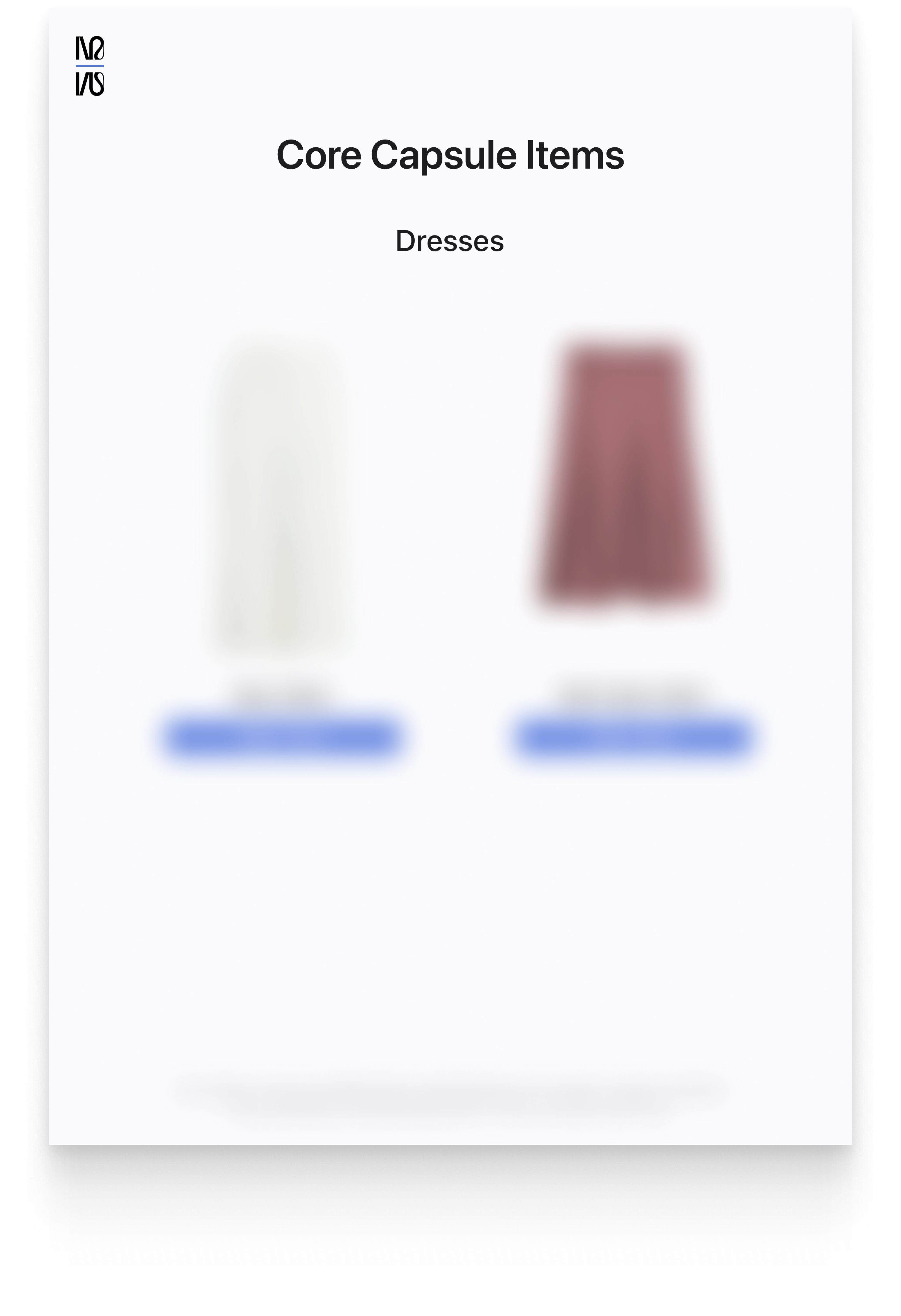 Year-Round Core Capsule 2026 (Minimal Feminine)