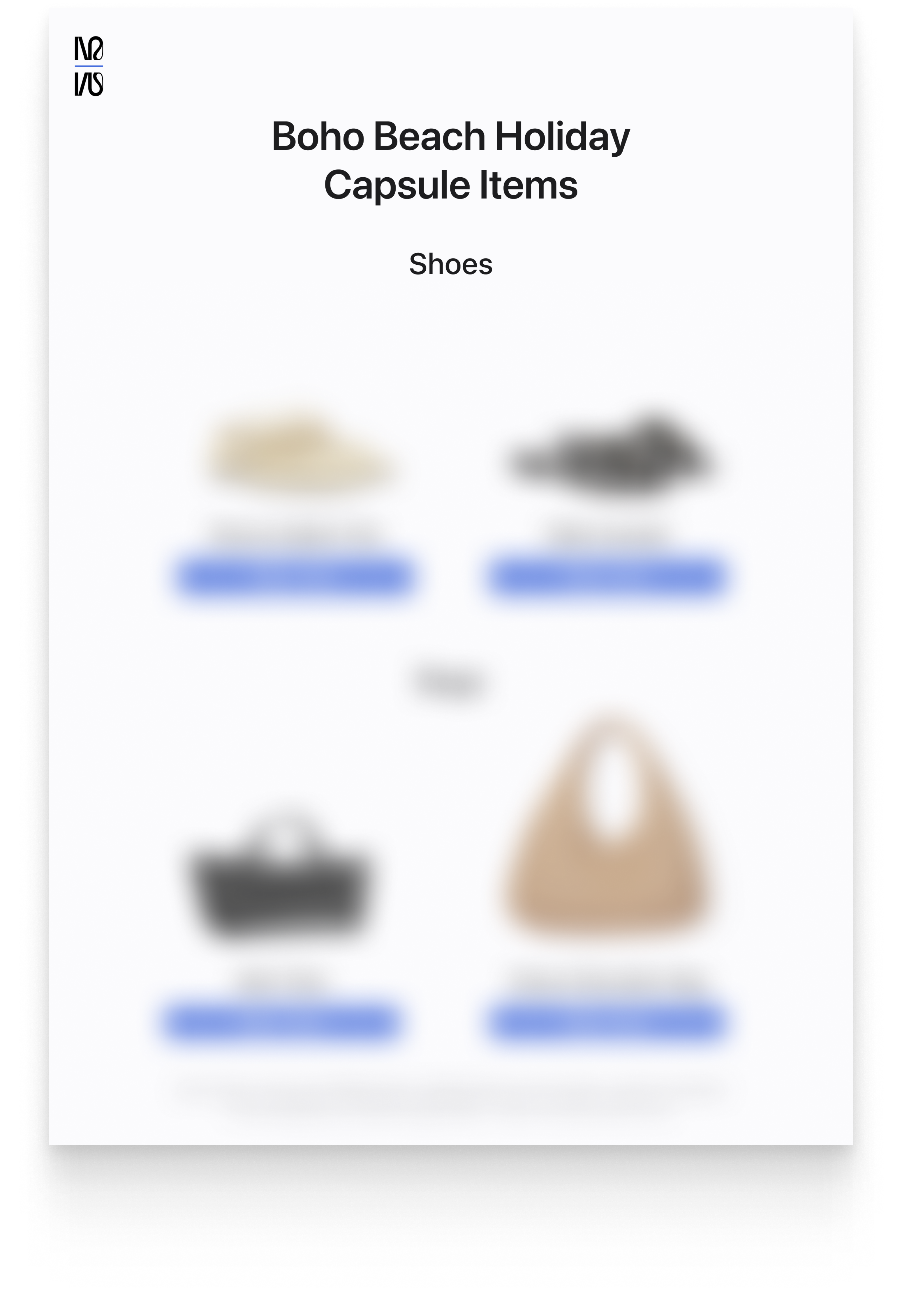 Boho Beach Holiday Special Expansion Capsule