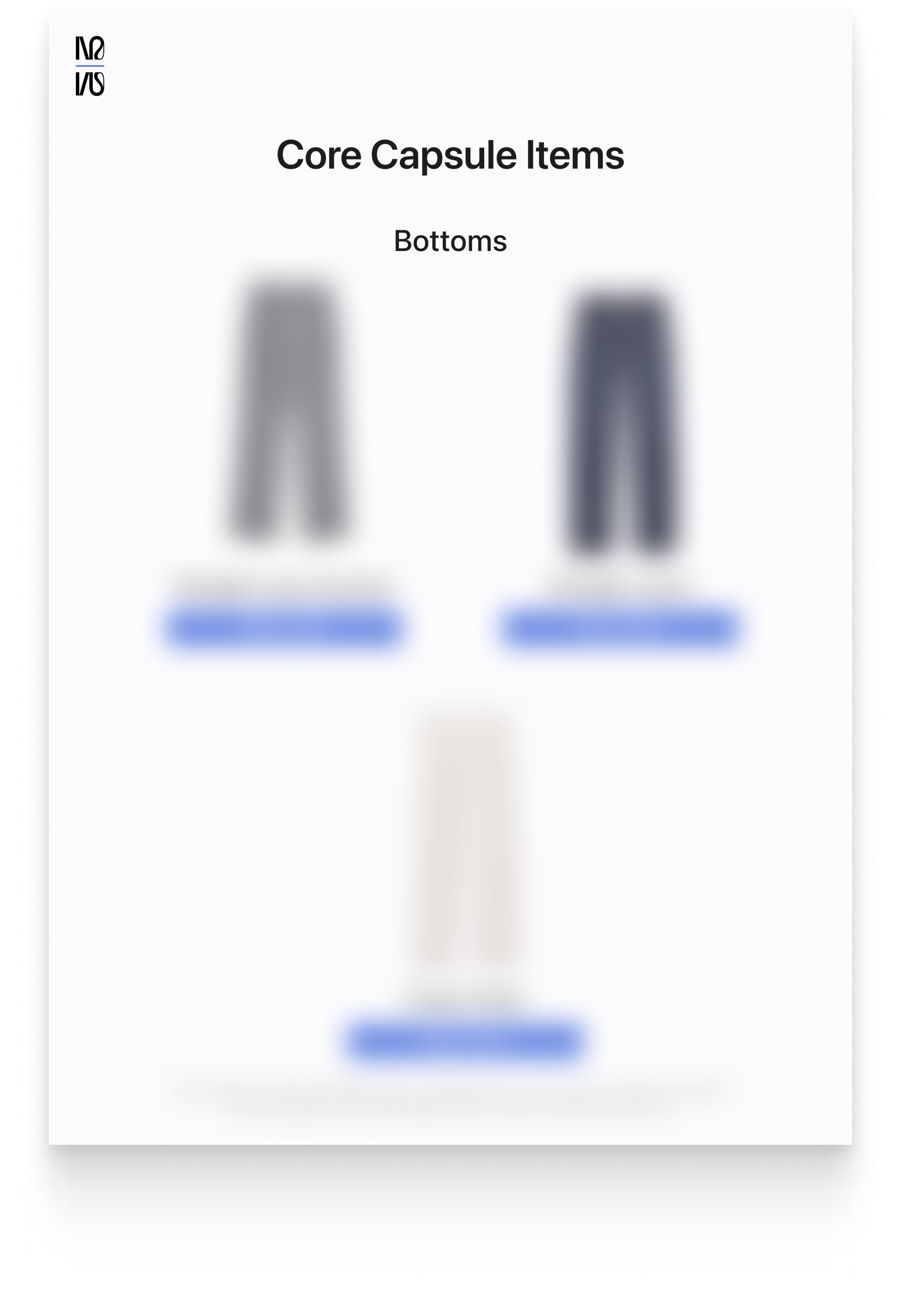 Year-Round Core Capsule 2026 (Timeless Classic)