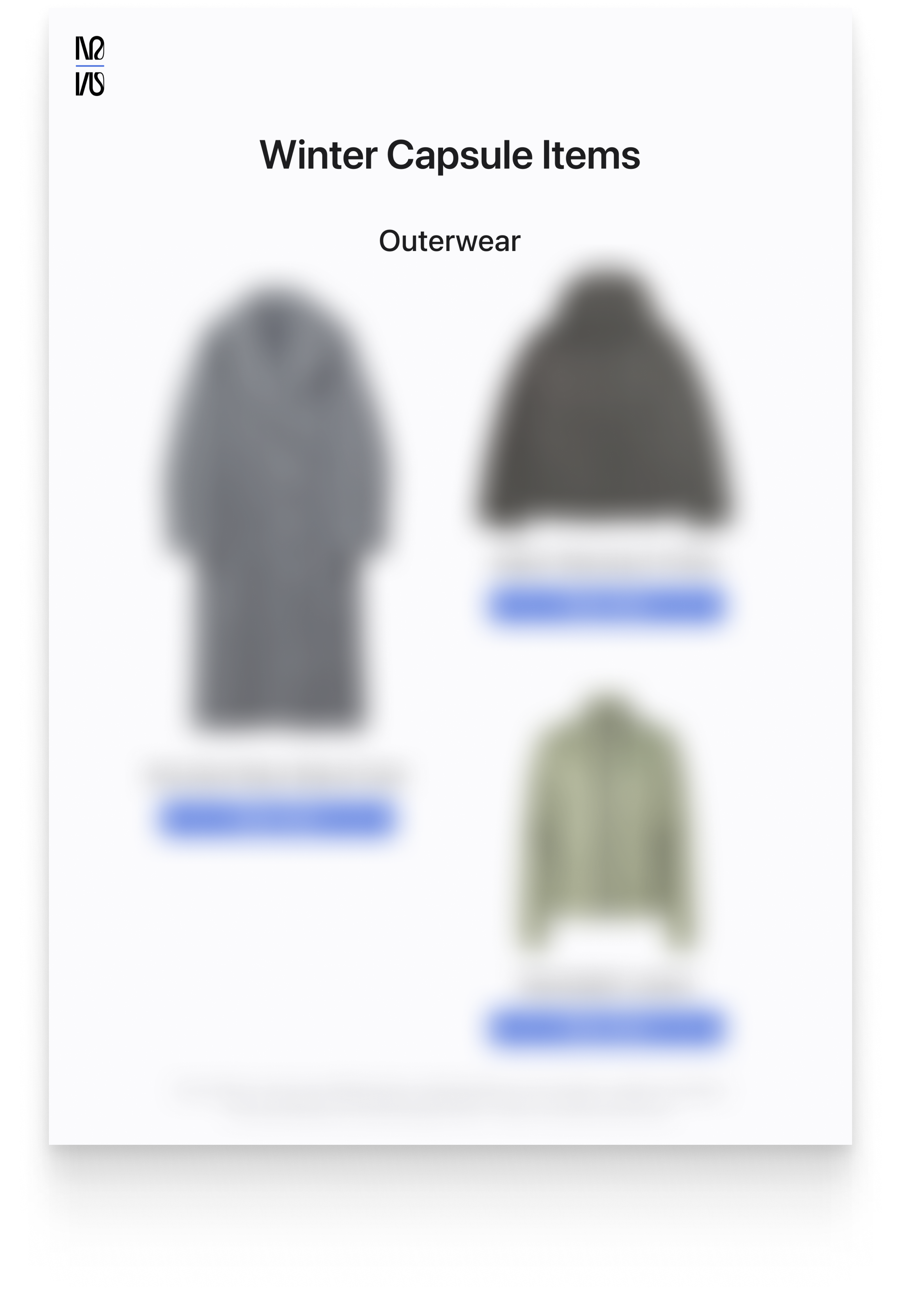 Winter Expansion Capsule 2026 (Modern Casual)