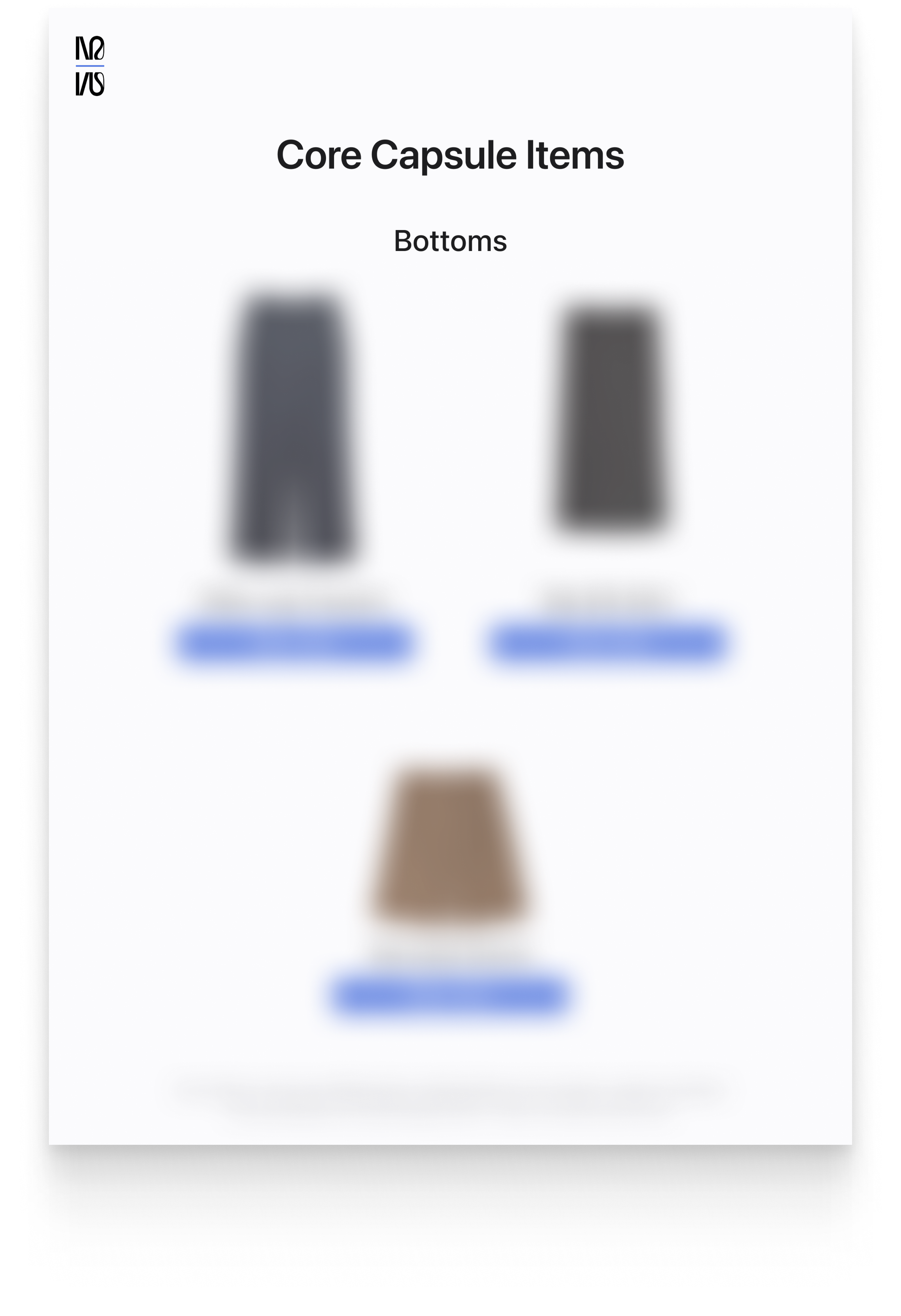 Year-Round Core Capsule 2026 (Timeless Classic)