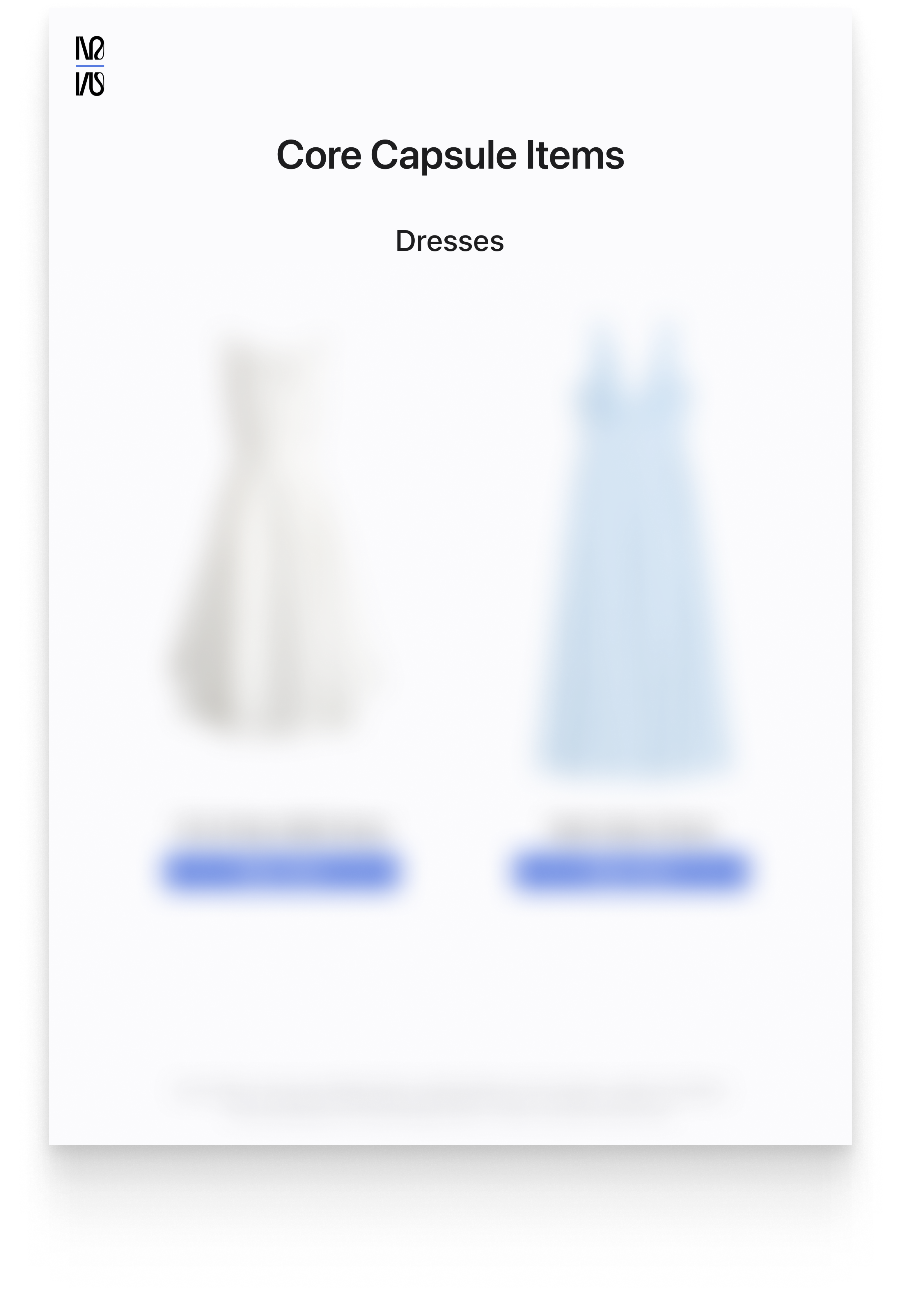 Year-Round Core Capsule 2026 (Minimal Feminine)