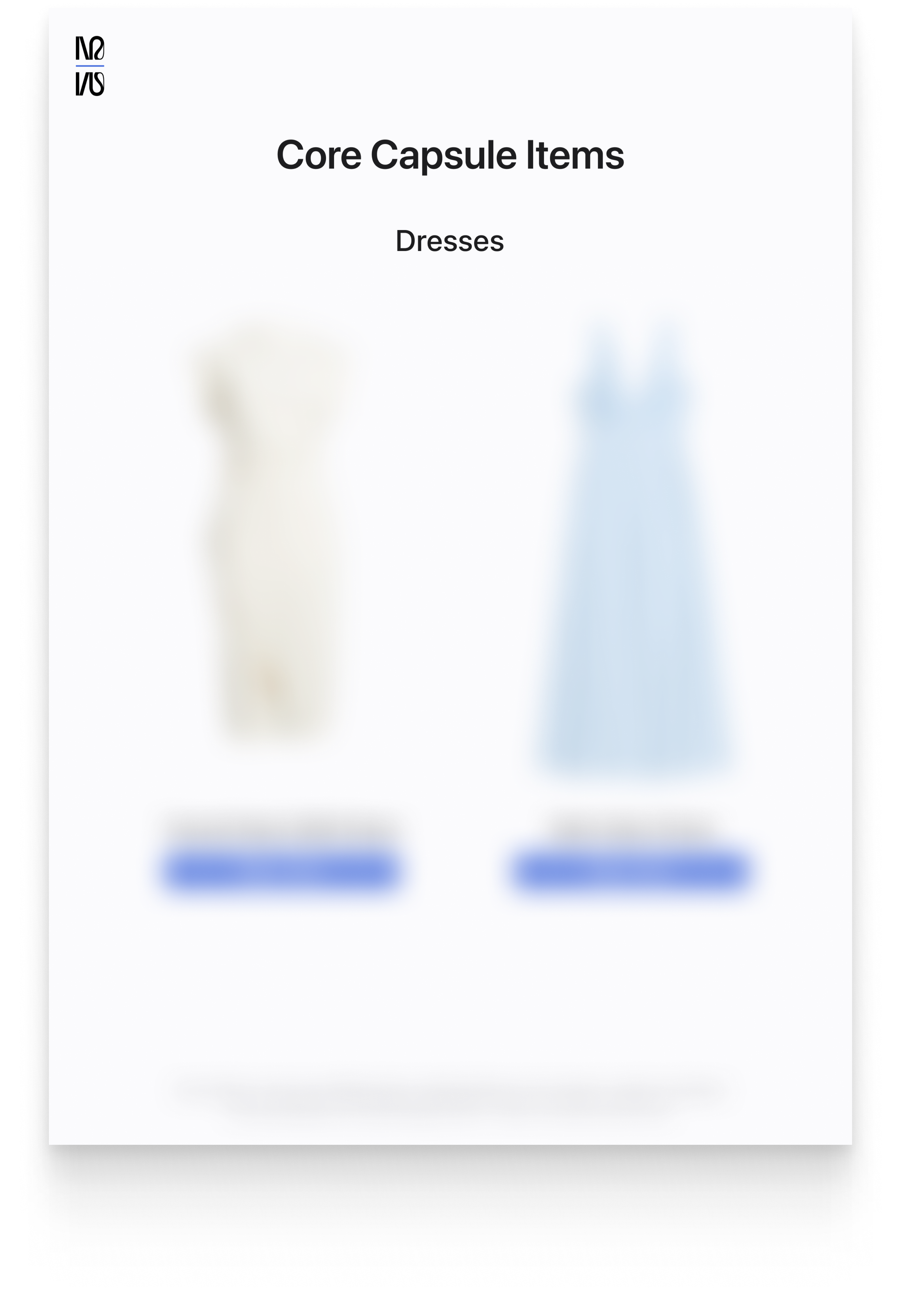 Year-Round Core Capsule 2026 (Minimal Feminine)