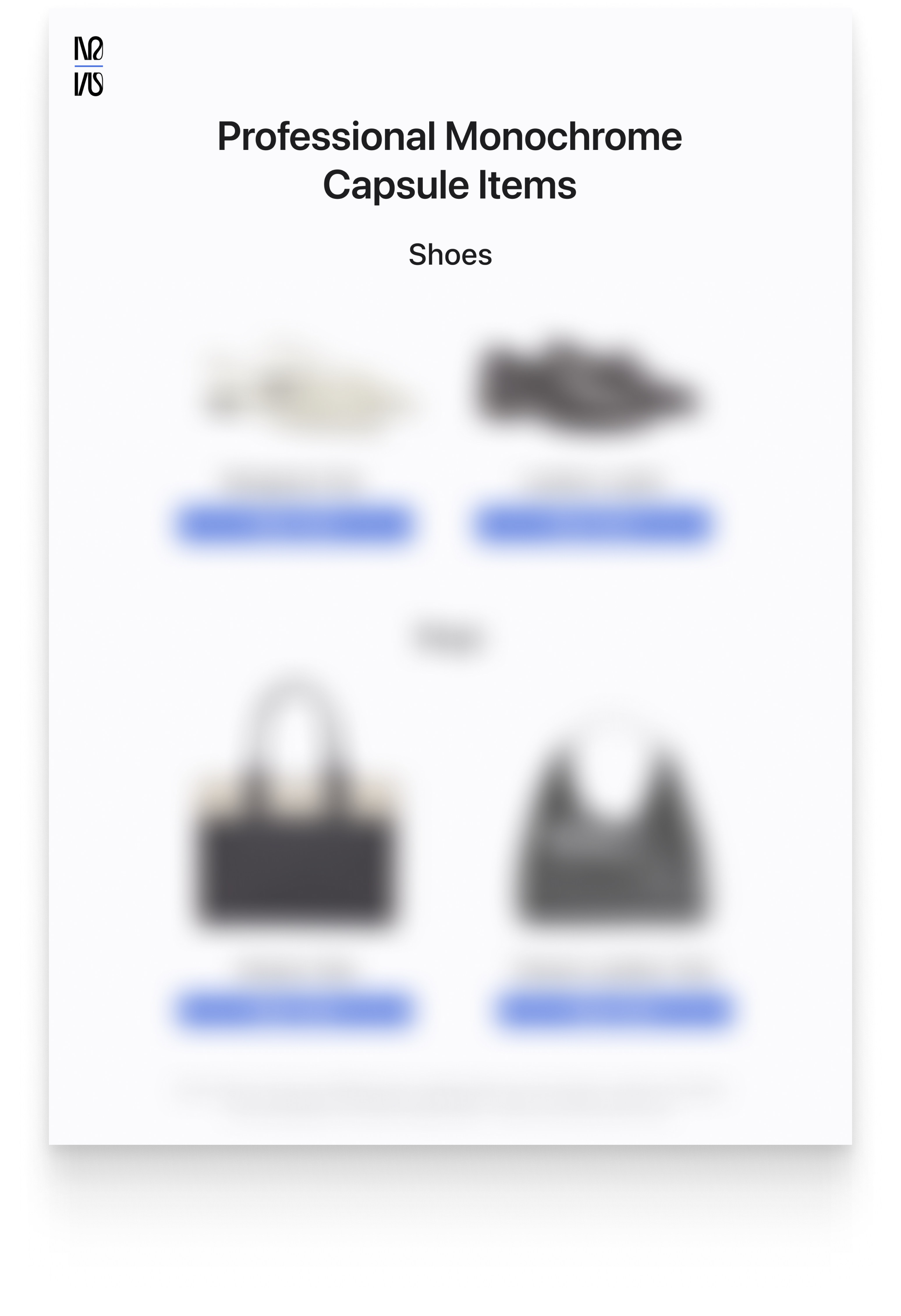 Professional Monochrome Special Expansion Capsule