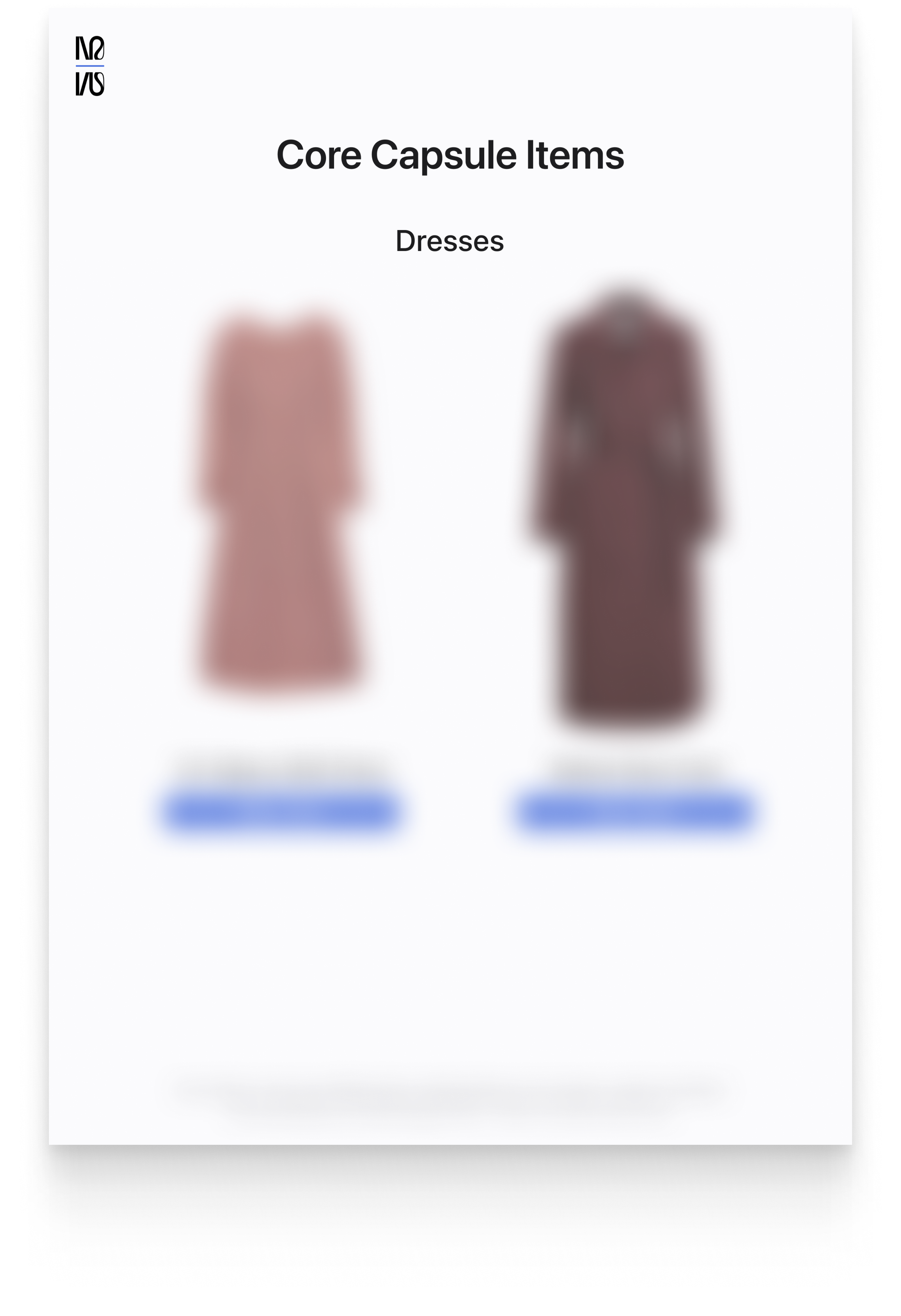 Year-Round Core Capsule 2026 (Minimal Feminine)