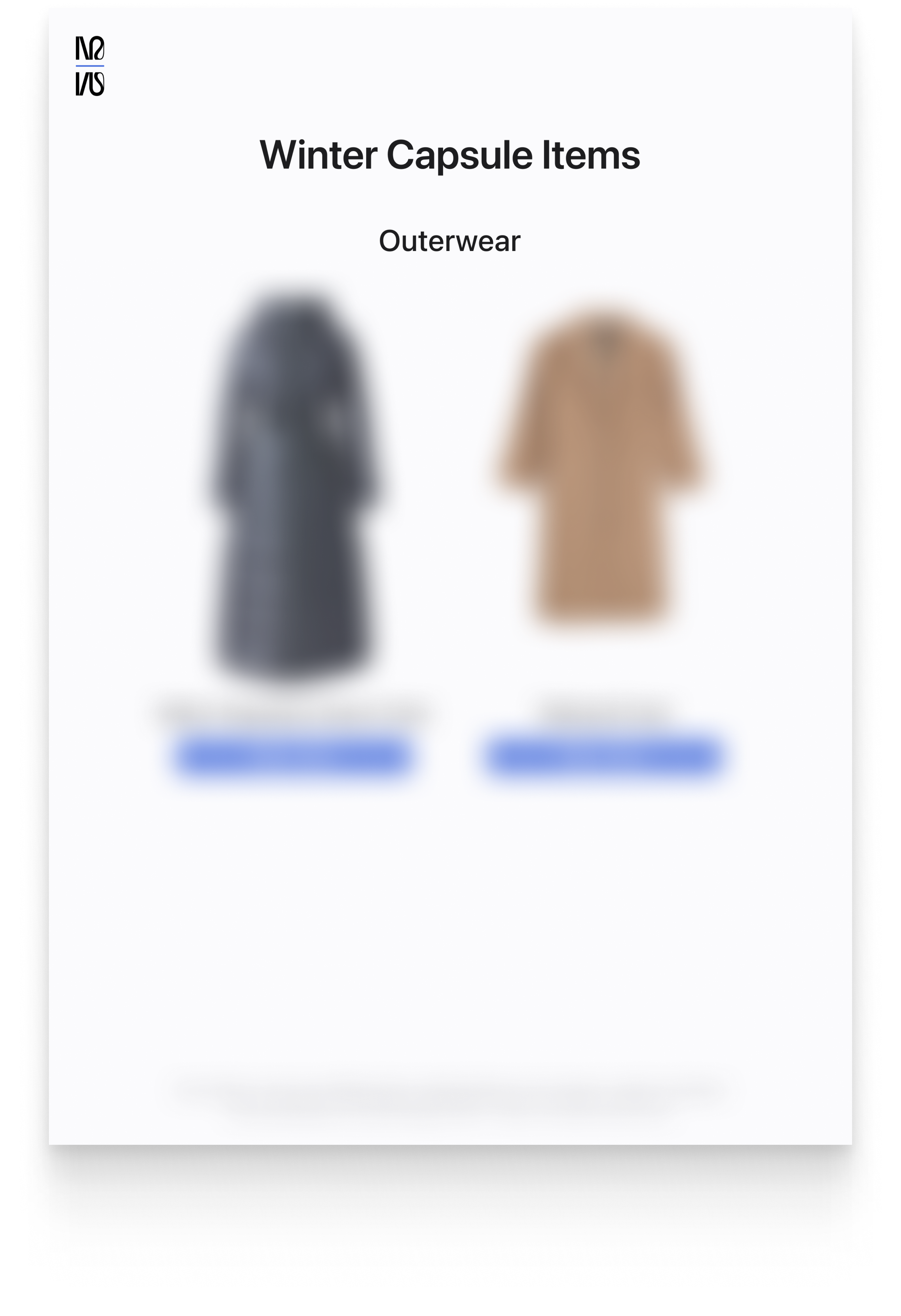 Winter Expansion Capsule 2026 (Timeless Classic)