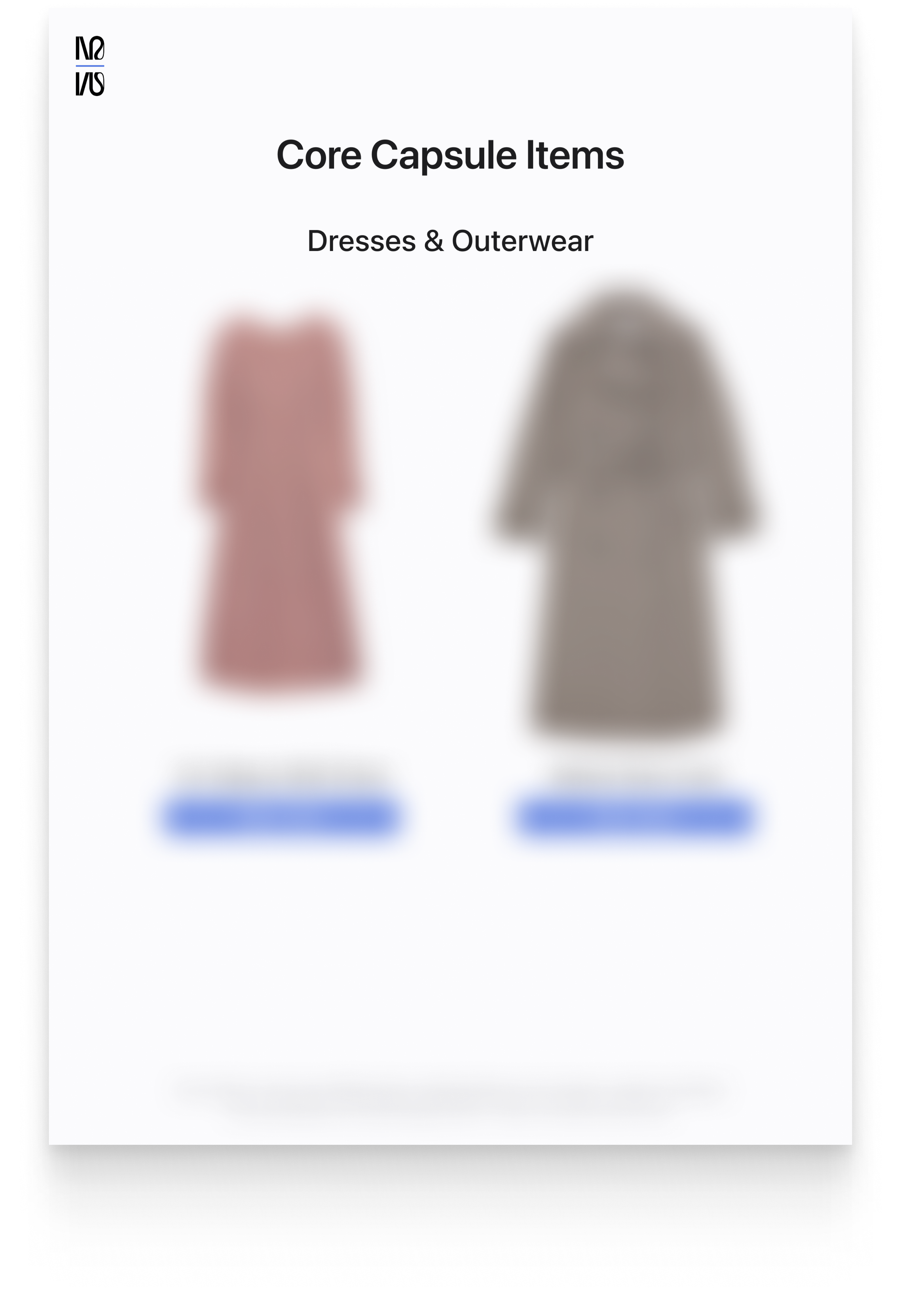 Year-Round Core Capsule 2026 (Minimal Feminine)