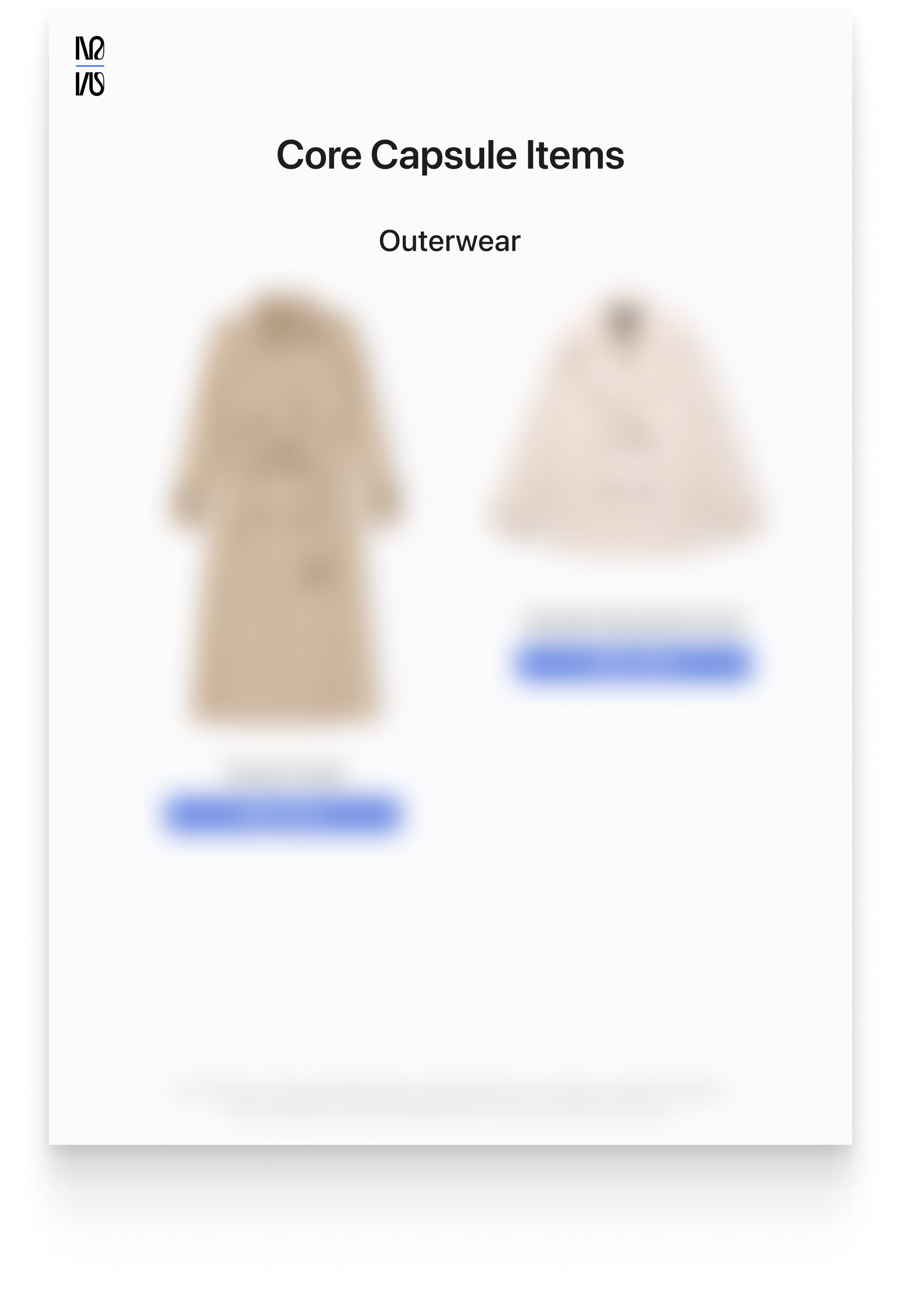 Year-Round Core Capsule 2026 (Minimal Feminine)