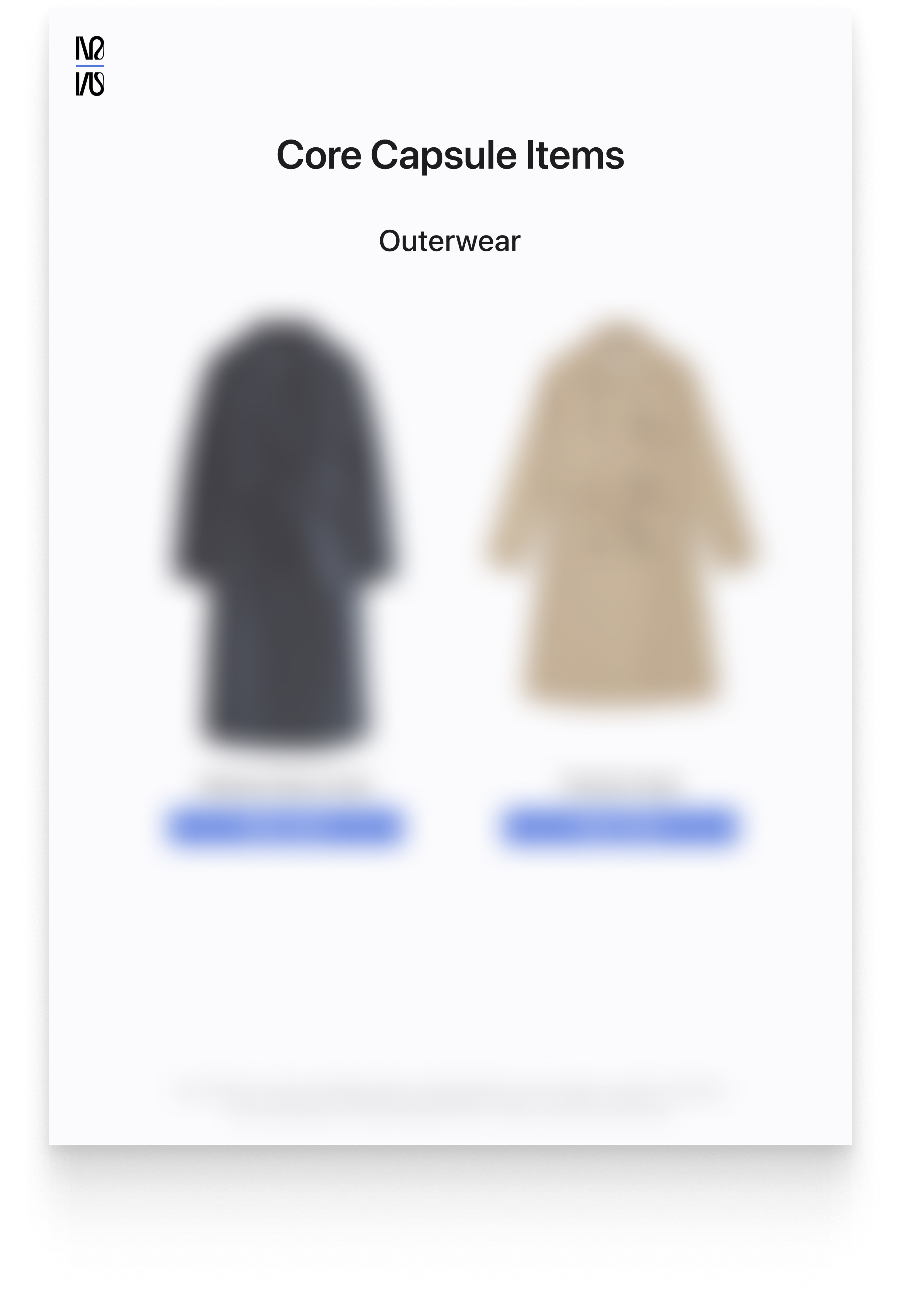 Year-Round Core Capsule 2026 (Timeless Classic)