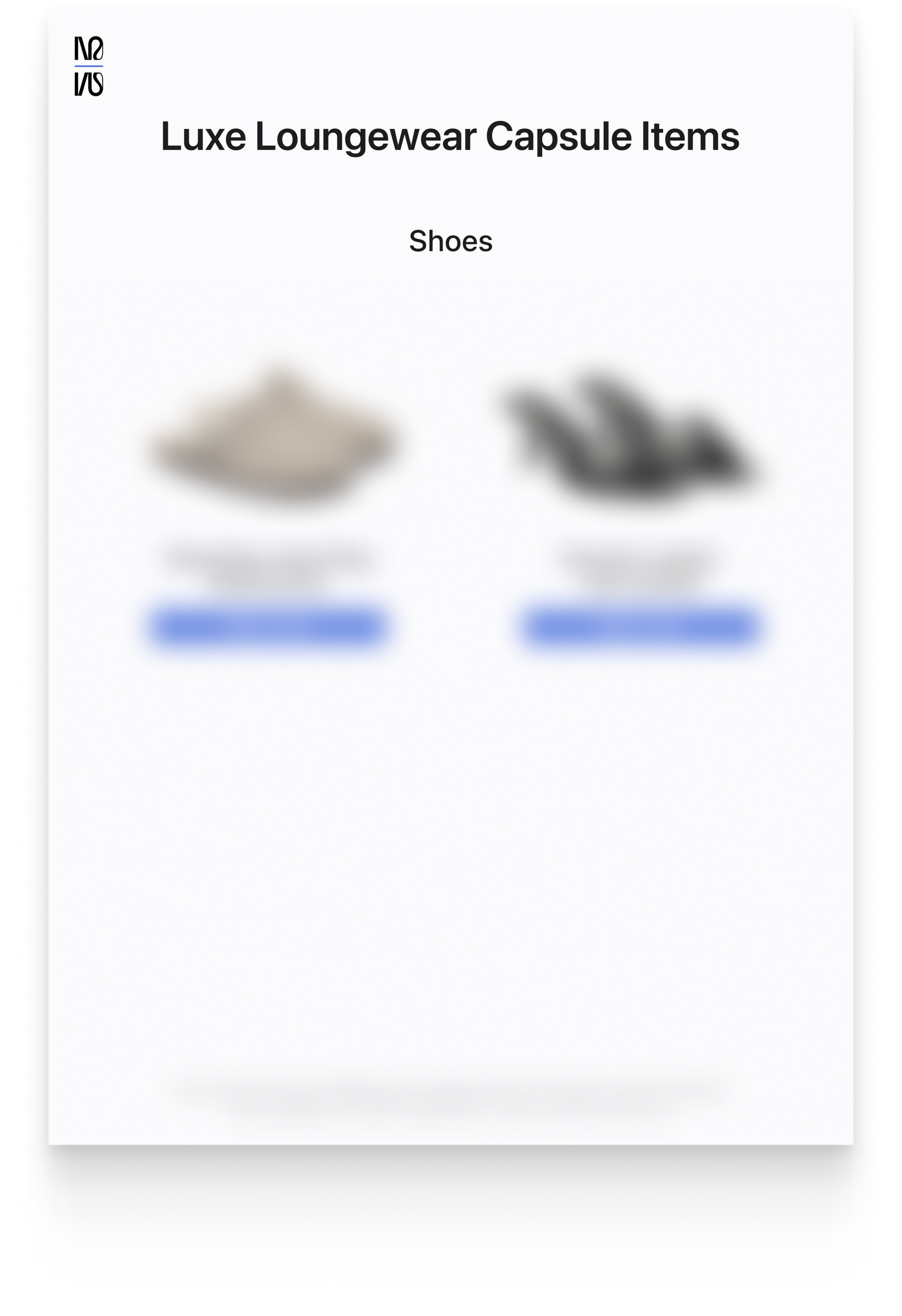 Luxe Loungewear Mini Expansion Capsule