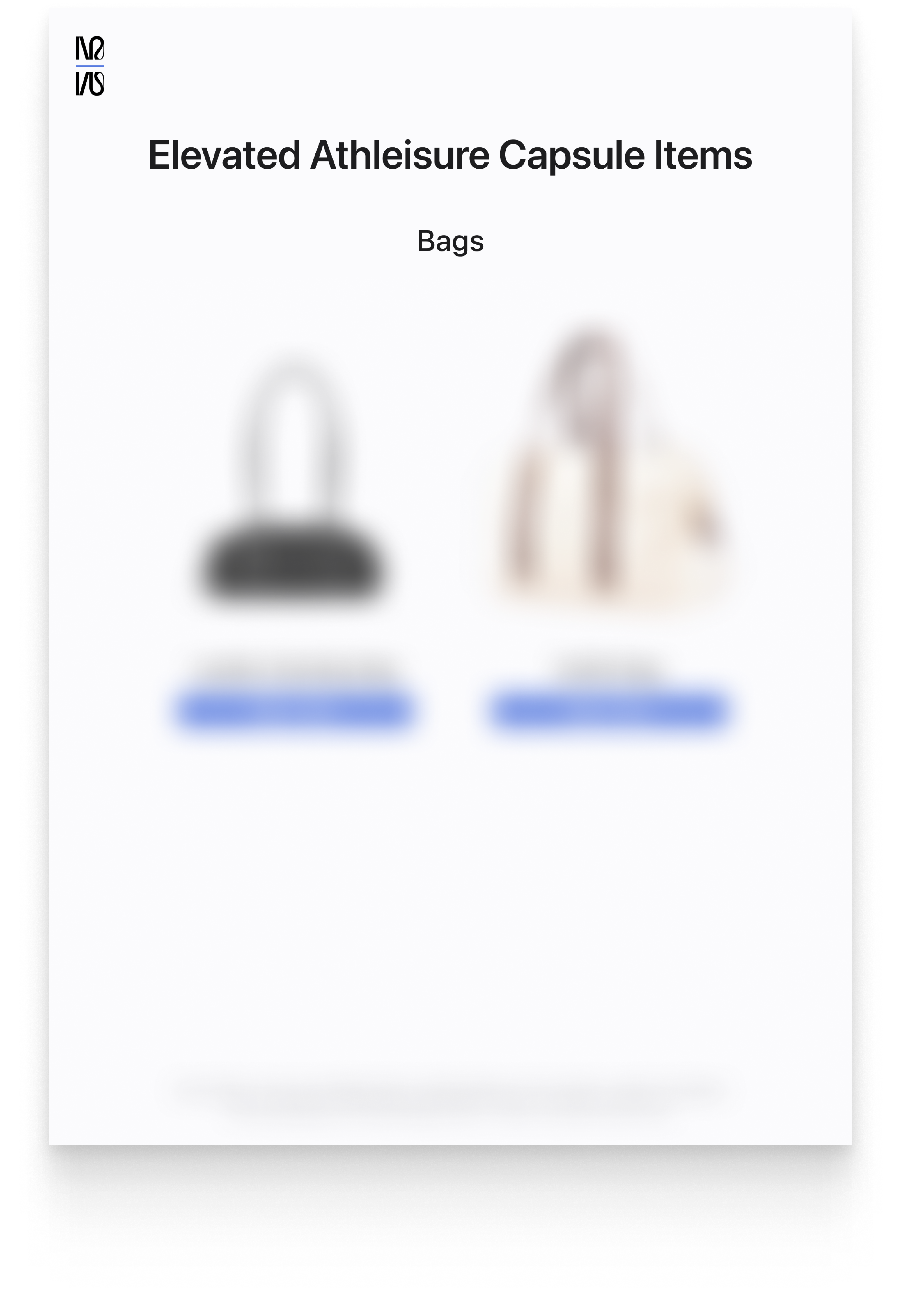 Elevated Athleisure Special Expansion Capsule