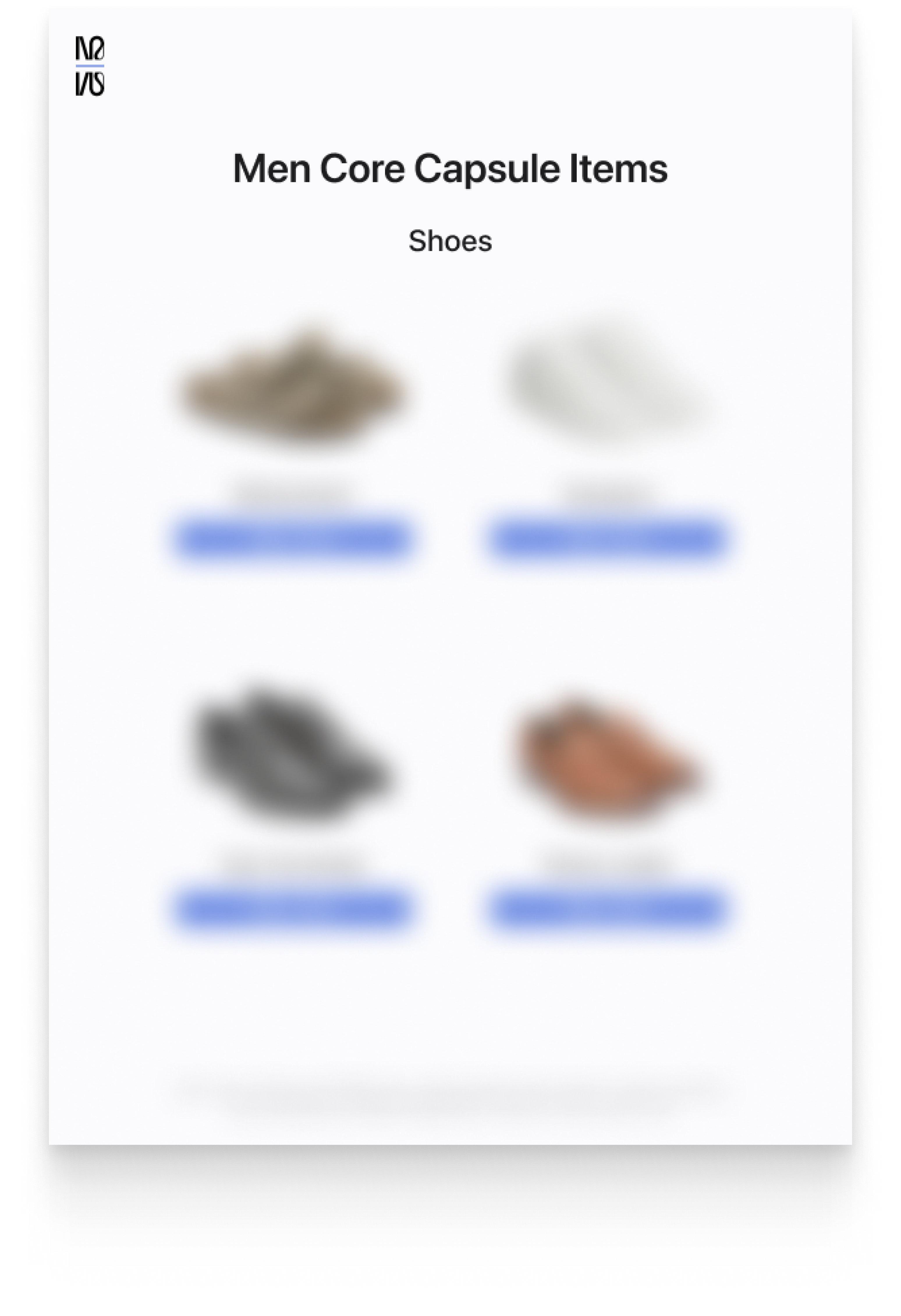 Men's Year-Round Core Capsule (2025)