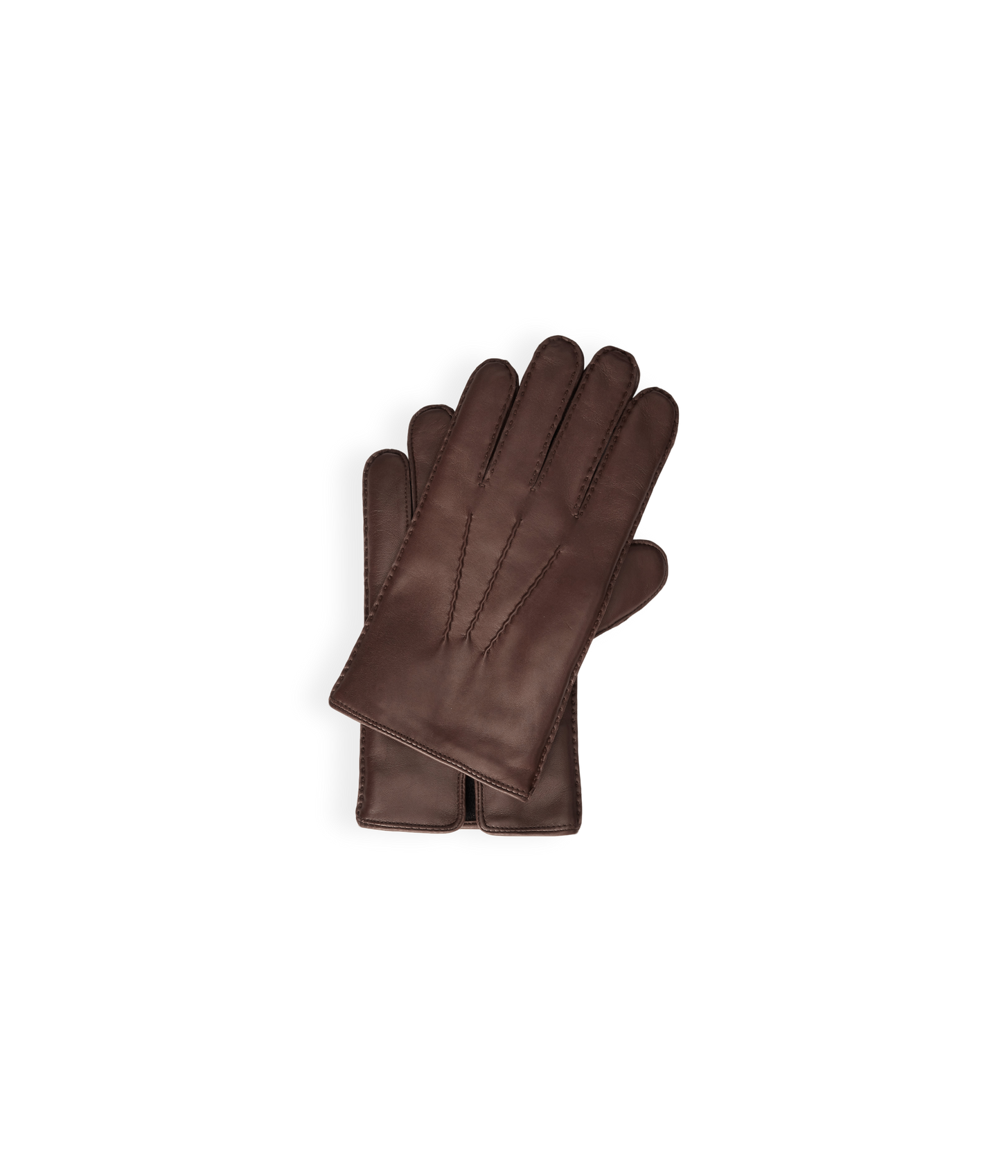 Leather Gloves (Brown)