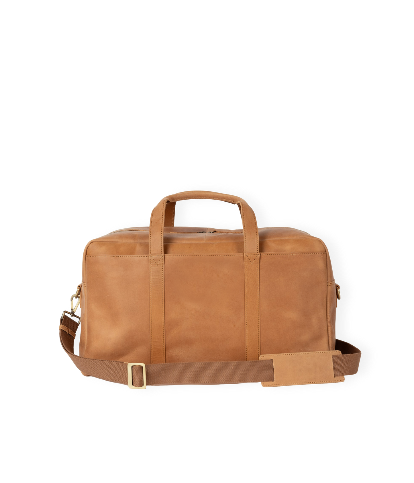 Leather Travel Bag (Camel)