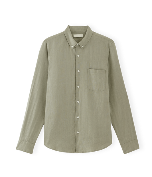 Linen Shirt (Sage Green)