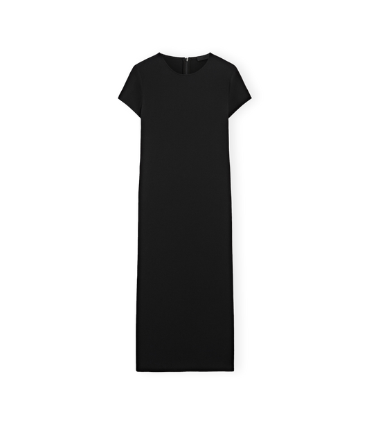 Maxikleid (Schwarz)