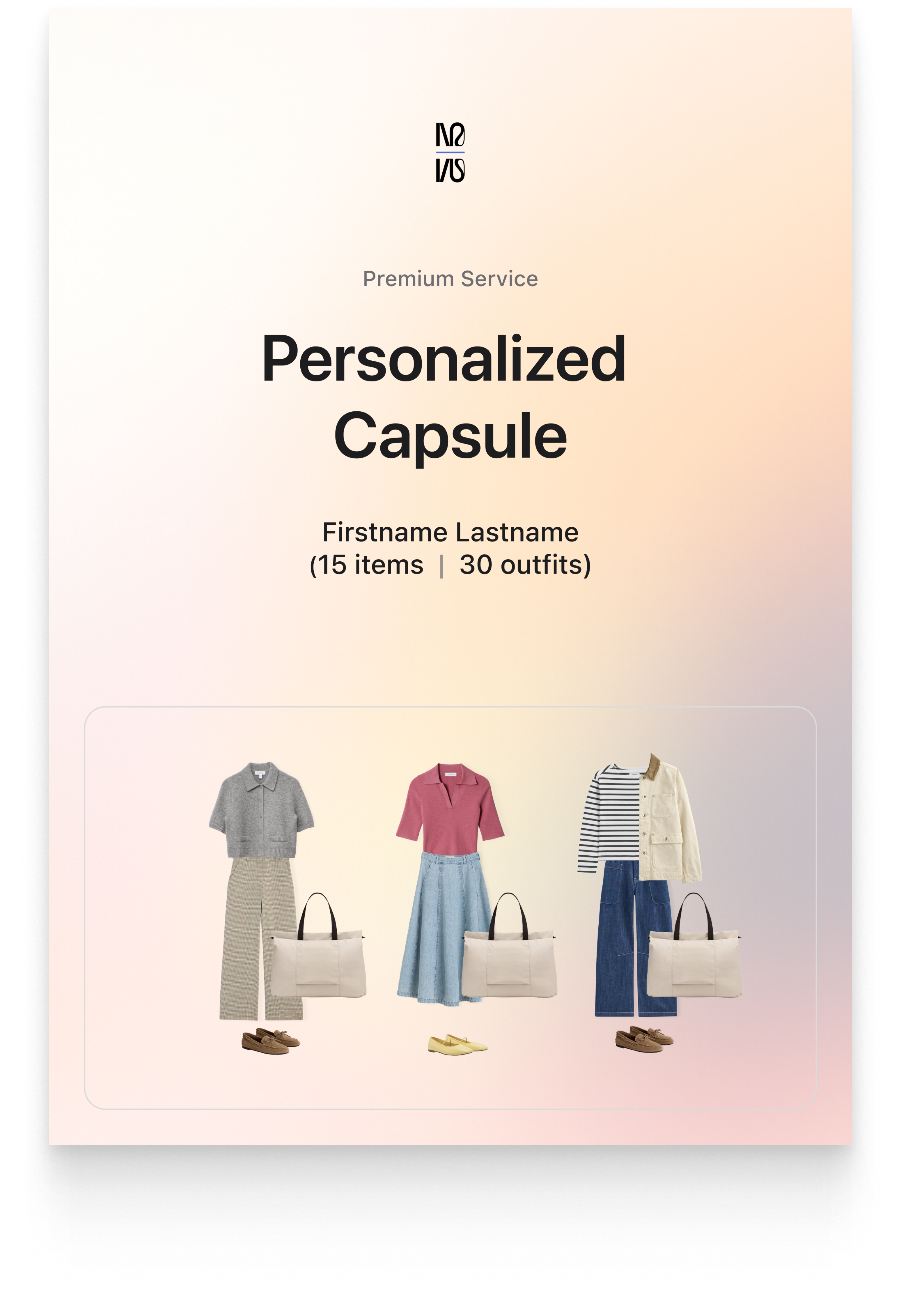 Personalized Capsule