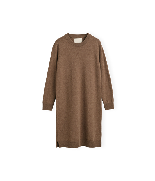 Regular Fit Dress (Brown)