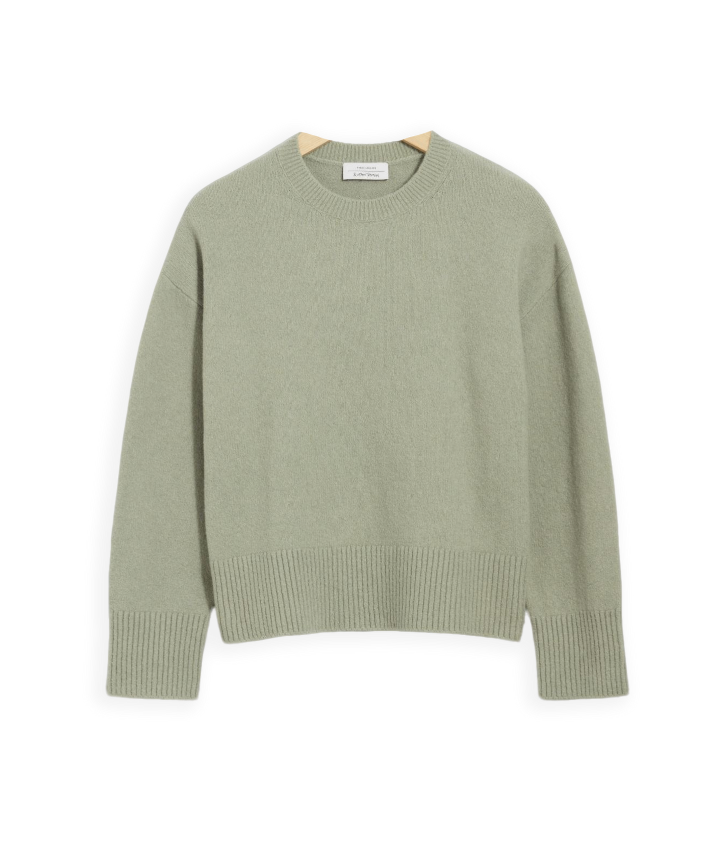 Cotton Blend Relaxed Fit Sweater