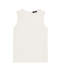 Sleeveless Silk Blouse