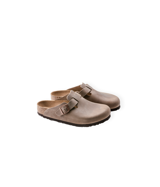 Sueded Clog-Mule (Tobacco)