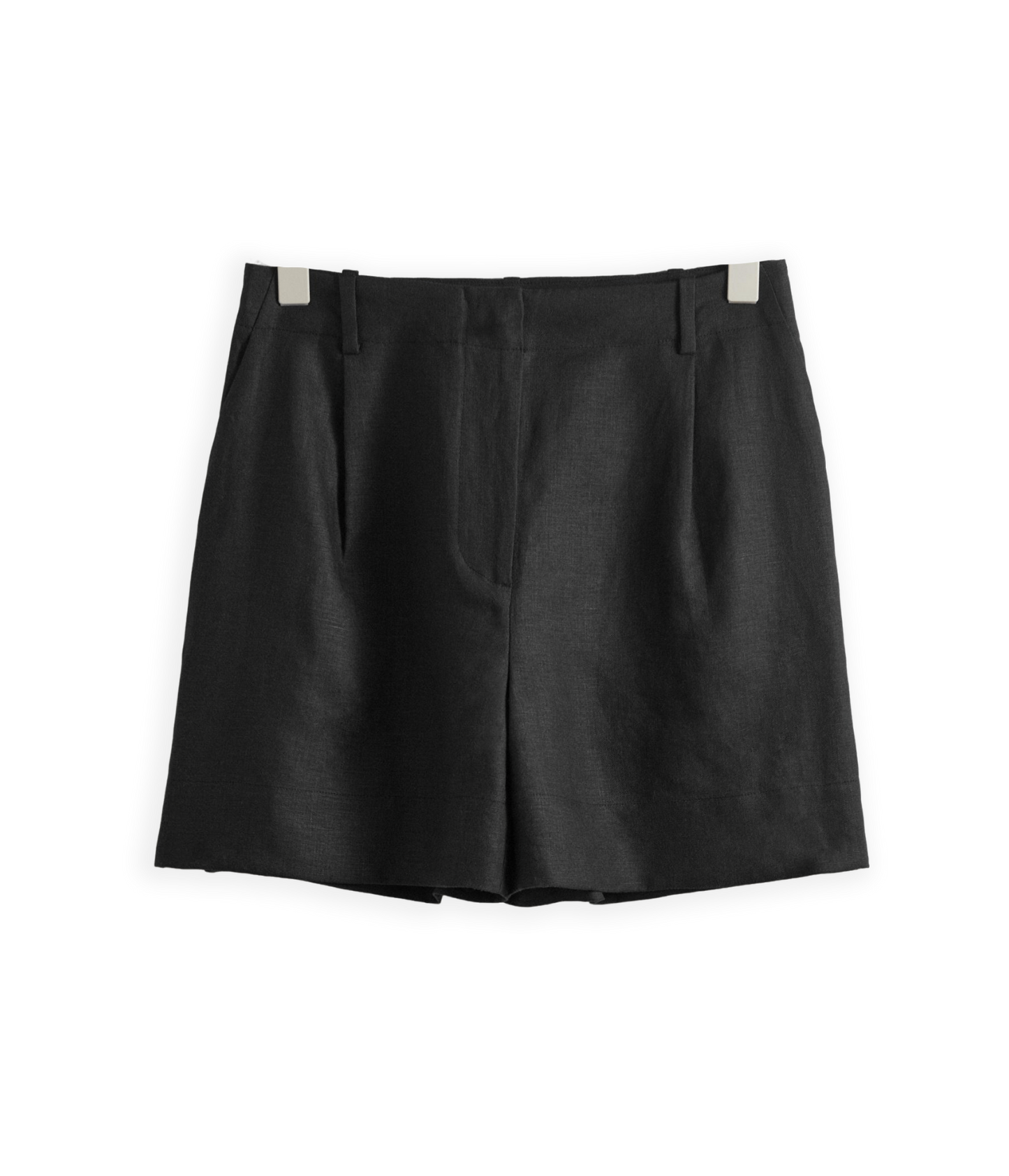 Tailored Linen Shorts