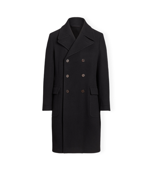 Wool Overcoat (Black)