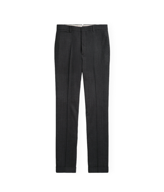 Wool Trousers (Charcoal)