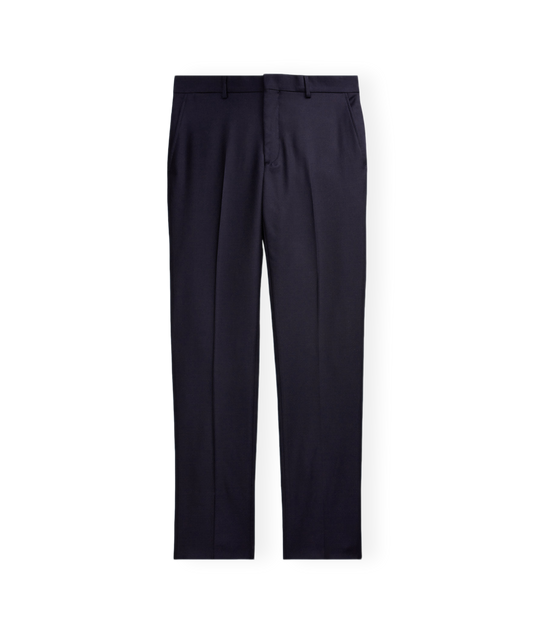 Wool Trousers (Navy)