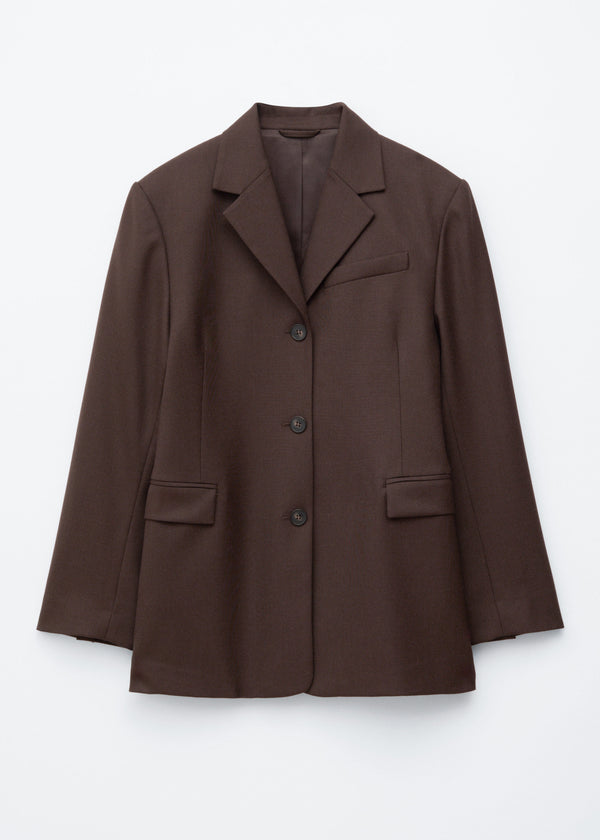 Tailored Blazer | Brown