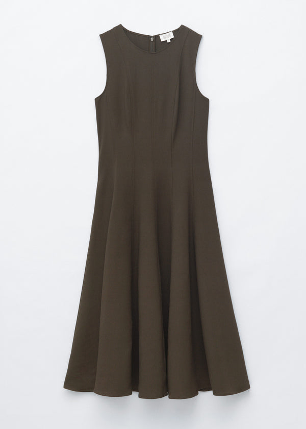 Midi Dress | Brown