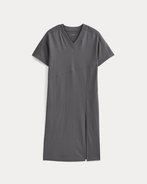 T-Shirt Midi Dress | Dark Grey