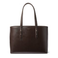 Regent Tote in Chocolate Saffiano